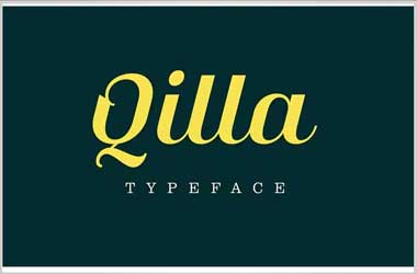 Qilla Typeface Free Download