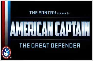 American Captain Font Free Download