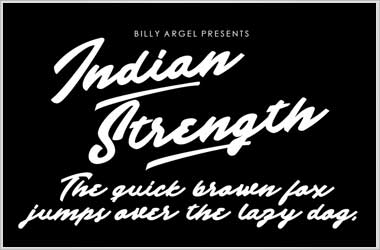 Indian Strength Font Free Download