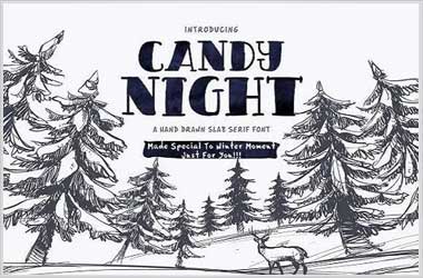 Candy Night Font Free Download