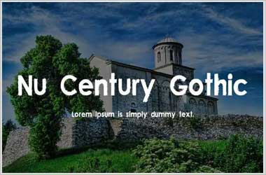 Nu Century Gothic Font Free Download