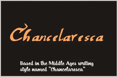 Chancelaresca Font Free Download