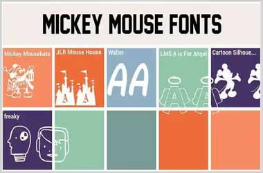 Mickey Mousebats Font Free Download