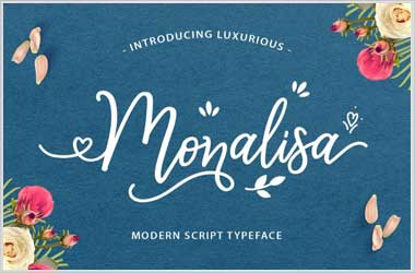 Monalisa Script Font Free Download