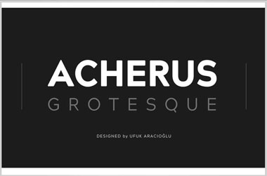 Acherus Grotesque Font Free Download