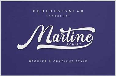 Martine Script Font Free Download