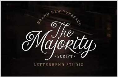 The Majority Font Free Download
