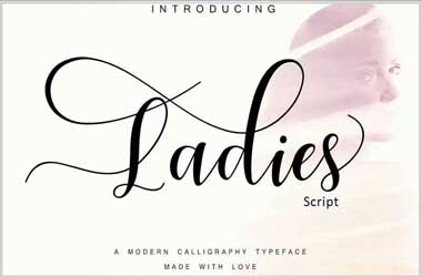 Ladies Script Font Free Download